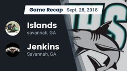 Recap: Islands  vs. Jenkins  2018