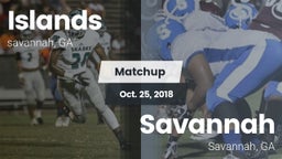 Matchup: Islands  vs. Savannah  2018