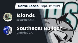 Recap: Islands  vs. Southeast Bulloch  2019