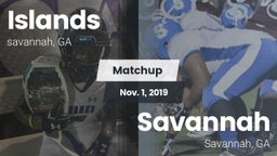 Matchup: Islands  vs. Savannah  2019