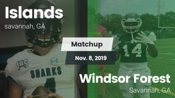 Matchup: Islands  vs. Windsor Forest  2019