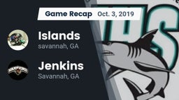 Recap: Islands  vs. Jenkins  2019