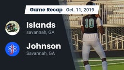 Recap: Islands  vs. Johnson  2019