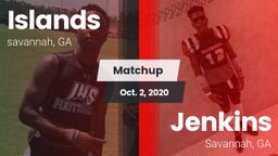 Matchup: Islands  vs. Jenkins  2020