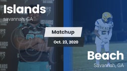 Matchup: Islands  vs. Beach  2020