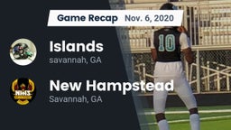 Recap: Islands  vs. New Hampstead  2020