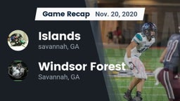Recap: Islands  vs. Windsor Forest  2020
