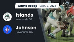Recap: Islands  vs. Johnson  2021