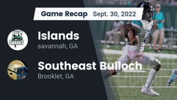 Recap: Islands  vs. Southeast Bulloch  2022