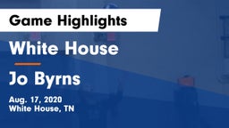White House  vs Jo Byrns  Game Highlights - Aug. 17, 2020