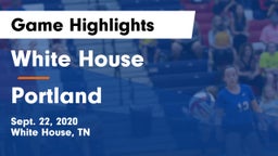 White House  vs Portland  Game Highlights - Sept. 22, 2020