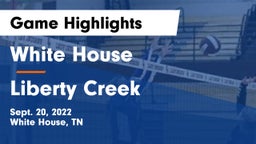 White House  vs Liberty Creek  Game Highlights - Sept. 20, 2022