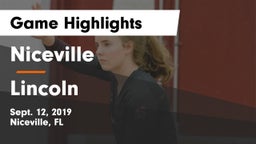 Niceville  vs Lincoln Game Highlights - Sept. 12, 2019