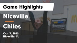 Niceville  vs Chiles Game Highlights - Oct. 3, 2019