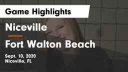 Niceville  vs Fort Walton Beach Game Highlights - Sept. 10, 2020