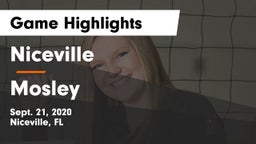 Niceville  vs Mosley Game Highlights - Sept. 21, 2020