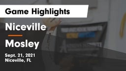 Niceville  vs Mosley  Game Highlights - Sept. 21, 2021