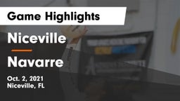 Niceville  vs Navarre  Game Highlights - Oct. 2, 2021