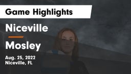 Niceville  vs Mosley  Game Highlights - Aug. 25, 2022