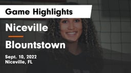 Niceville  vs Blountstown  Game Highlights - Sept. 10, 2022