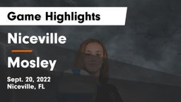 Niceville  vs Mosley  Game Highlights - Sept. 20, 2022