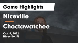 Niceville  vs Choctawatchee Game Highlights - Oct. 6, 2022