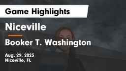 Niceville  vs Booker T. Washington  Game Highlights - Aug. 29, 2023