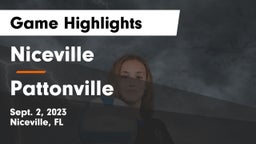 Niceville  vs Pattonville  Game Highlights - Sept. 2, 2023