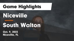 Niceville  vs South Walton  Game Highlights - Oct. 9, 2023