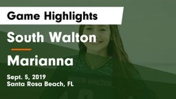 South Walton  vs Marianna  Game Highlights - Sept. 5, 2019
