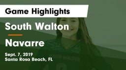 South Walton  vs Navarre  Game Highlights - Sept. 7, 2019