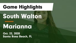South Walton  vs Marianna  Game Highlights - Oct. 22, 2020