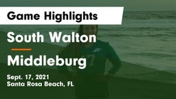 South Walton  vs Middleburg Game Highlights - Sept. 17, 2021