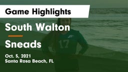 South Walton  vs Sneads  Game Highlights - Oct. 5, 2021