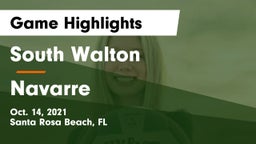 South Walton  vs Navarre  Game Highlights - Oct. 14, 2021