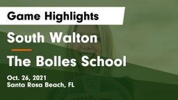 South Walton  vs The Bolles School Game Highlights - Oct. 26, 2021