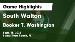 South Walton  vs Booker T. Washington  Game Highlights - Sept. 15, 2022