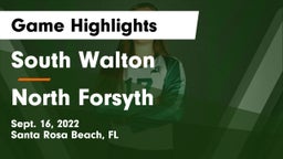 South Walton  vs North Forsyth  Game Highlights - Sept. 16, 2022