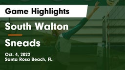 South Walton  vs Sneads  Game Highlights - Oct. 4, 2022