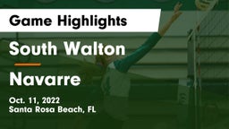 South Walton  vs Navarre  Game Highlights - Oct. 11, 2022