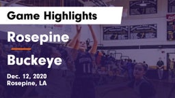 Rosepine  vs Buckeye  Game Highlights - Dec. 12, 2020