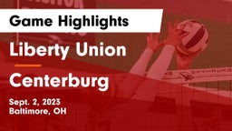 Liberty Union  vs Centerburg  Game Highlights - Sept. 2, 2023