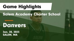 Salem Academy Charter School vs Danvers  Game Highlights - Jan. 28, 2023