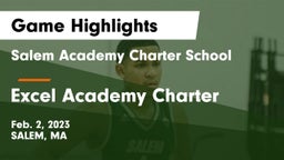 Salem Academy Charter School vs Excel Academy Charter Game Highlights - Feb. 2, 2023