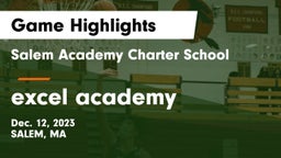 Salem Academy Charter School vs excel academy  Game Highlights - Dec. 12, 2023