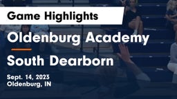 Oldenburg Academy  vs South Dearborn  Game Highlights - Sept. 14, 2023