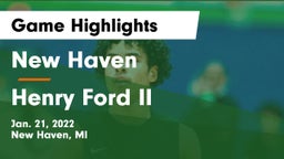 New Haven  vs Henry Ford II  Game Highlights - Jan. 21, 2022