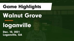 Walnut Grove  vs loganville Game Highlights - Dec. 10, 2021