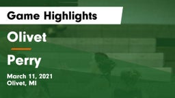 Olivet  vs Perry  Game Highlights - March 11, 2021