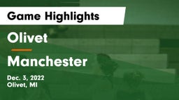 Olivet  vs Manchester  Game Highlights - Dec. 3, 2022